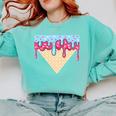 Ice Cream Baseball Cone Dripping Sprinkles Kids Boys Summer Premium Tri-Blend Comfort Colors Sweatshirt Butter Ice Cream Baseball Cone Dripping Sprinkles Kids Boys Summer Premium Tri-Blend Comfort Colors Sweatshirt Butter