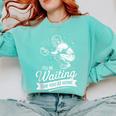 I'Ll Be Waiting For You At Home Baseball Comfort Colors Sweatshirt Butter I'Ll Be Waiting For You At Home Baseball Comfort Colors Sweatshirt Butter