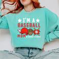 I'm A Baseball Mom Of Course I'm Broke Comfort Colors Sweatshirt Butter
