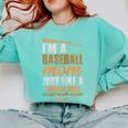 I`m a Baseball Mom Just Like a Normal Mom Except Much Cooler Comfort Colors Sweatshirt Butter I`m a Baseball Mom Just Like a Normal Mom Except Much Cooler Comfort Colors Sweatshirt Butter