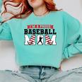 I'm a Proud Baseball Mom Baseball Comfort Colors Sweatshirt Butter I'm a Proud Baseball Mom Baseball Comfort Colors Sweatshirt Butter