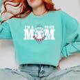 I'm a Proud Soccer Baseball Mom Comfort Colors Sweatshirt Butter
