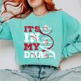 ITS In My DNA Baseball Sport Player Saying Baseball Fan Comfort Colors Sweatshirt Butter ITS In My DNA Baseball Sport Player Saying Baseball Fan Comfort Colors Sweatshirt Butter