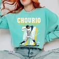 Jackson Chourio Milwaukee MLB Baseball Player MLBJCH201M Comfort Colors Sweatshirt Butter Jackson Chourio Milwaukee MLB Baseball Player MLBJCH201M Comfort Colors Sweatshirt Butter