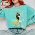 Jackson Merrill San Diego MLB Baseball Player MLBJME202M Comfort Colors Sweatshirt Butter
