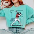 Jarren Duran Boston MLB Baseball Players MLBJDU202M Comfort Colors Sweatshirt Butter Jarren Duran Boston MLB Baseball Players MLBJDU202M Comfort Colors Sweatshirt Butter