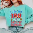 I Just Hit 100 Days Of School Baseball 100th Day Boys Kids Comfort Colors Sweatshirt Butter I Just Hit 100 Days Of School Baseball 100th Day Boys Kids Comfort Colors Sweatshirt Butter