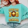 I Just Hit 100 Days Of School Baseball Boys Kids 100th Day Comfort Colors Sweatshirt Butter I Just Hit 100 Days Of School Baseball Boys Kids 100th Day Comfort Colors Sweatshirt Butter