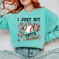 I Just Hit 100 Days Of School Teacher Baseball Boys Kids Comfort Colors Sweatshirt Butter I Just Hit 100 Days Of School Teacher Baseball Boys Kids Comfort Colors Sweatshirt Butter