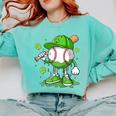 Kids Boys Happy St Patricks Day Kids Baseball Ice Cream Drip Comfort Colors Sweatshirt Butter Kids Boys Happy St Patricks Day Kids Baseball Ice Cream Drip Comfort Colors Sweatshirt Butter