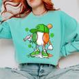 Kids Boys St Patricks Day Irish Flag Kids Baseball Ice Cream Drip Comfort Colors Sweatshirt Butter Kids Boys St Patricks Day Irish Flag Kids Baseball Ice Cream Drip Comfort Colors Sweatshirt Butter