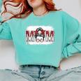 Leopard Baseball Mom Mama Mother's Day Son Daughter Boys Comfort Colors Sweatshirt Butter Leopard Baseball Mom Mama Mother's Day Son Daughter Boys Comfort Colors Sweatshirt Butter