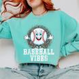Leopard Baseball Vibes Game Day Softball Life Mom Comfort Colors Sweatshirt Butter Leopard Baseball Vibes Game Day Softball Life Mom Comfort Colors Sweatshirt Butter