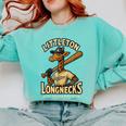 Littleton Longnecks Retro Minor League Baseball Comfort Colors Sweatshirt Butter Littleton Longnecks Retro Minor League Baseball Comfort Colors Sweatshirt Butter