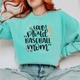 Loud & Proud Baseball Mom Comfort Colors Sweatshirt Butter Loud & Proud Baseball Mom Comfort Colors Sweatshirt Butter