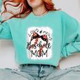 Loud Proud Baseball Mom Mommy Comfort Colors Sweatshirt Butter