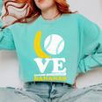 Love Bananas Banana Baseball Comfort Colors Sweatshirt Butter Love Bananas Banana Baseball Comfort Colors Sweatshirt Butter