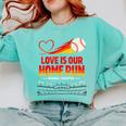 Love Is Our Home Run Baseball Valentine Couple Comfort Colors Sweatshirt Butter Love Is Our Home Run Baseball Valentine Couple Comfort Colors Sweatshirt Butter