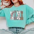 Mama Baseball Season Happy Game Day Trendy Sports Mom Comfort Colors Sweatshirt Butter Mama Baseball Season Happy Game Day Trendy Sports Mom Comfort Colors Sweatshirt Butter