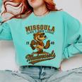Missoula Mudweasels Retro Minor League Baseball Comfort Colors Sweatshirt Butter Missoula Mudweasels Retro Minor League Baseball Comfort Colors Sweatshirt Butter