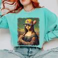 Mona Lisa Baseball Trending Aesthetic Streetwear Comfort Colors Sweatshirt Butter