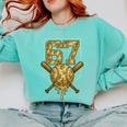 Number 67 Baseball Drip Camo Six Seven Meme Boys Kids Comfort Colors Sweatshirt Butter Number 67 Baseball Drip Camo Six Seven Meme Boys Kids Comfort Colors Sweatshirt Butter