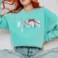 Number One Baseball Mom For Mothers Day Baseball Mommy Premium Comfort Colors Sweatshirt Butter Number One Baseball Mom For Mothers Day Baseball Mommy Premium Comfort Colors Sweatshirt Butter