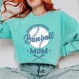 Professional Baseball Mom Team Sports Comfort Colors Sweatshirt Butter