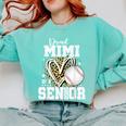 Proud Mimi Of A 2026 Senior Baseball Graduation Leopard Comfort Colors Sweatshirt Butter Proud Mimi Of A 2026 Senior Baseball Graduation Leopard Comfort Colors Sweatshirt Butter