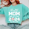 Proud Mom Of a 2024 Senior Baseball Mom 2024 Graduate Premium Comfort Colors Sweatshirt Butter Proud Mom Of a 2024 Senior Baseball Mom 2024 Graduate Premium Comfort Colors Sweatshirt Butter