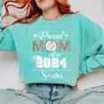 Proud Mom Of a 2024 Senior Class Of 2024 Baseball Mom Comfort Colors Sweatshirt Butter Proud Mom Of a 2024 Senior Class Of 2024 Baseball Mom Comfort Colors Sweatshirt Butter