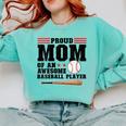 Proud Mom Of An Awesome Baseball Player Baseball Mom Comfort Colors Sweatshirt Butter Proud Mom Of An Awesome Baseball Player Baseball Mom Comfort Colors Sweatshirt Butter