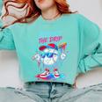 Respect The Drip Baseball Bat Sunglasses Mascot Comfort Colors Sweatshirt Butter Respect The Drip Baseball Bat Sunglasses Mascot Comfort Colors Sweatshirt Butter