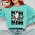 Retro Baseball Mom Mama Baseball Life Mother's Day Baseball Premium Tri-Blend Comfort Colors Sweatshirt Butter Retro Baseball Mom Mama Baseball Life Mother's Day Baseball Premium Tri-Blend Comfort Colors Sweatshirt Butter