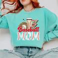 Retro Coffee Baseball Mama Mother's Day Baseball Mom Comfort Colors Sweatshirt Butter Retro Coffee Baseball Mama Mother's Day Baseball Mom Comfort Colors Sweatshirt Butter