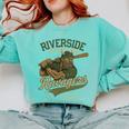 Riverside Ravagers Retro Minor League Baseball Comfort Colors Sweatshirt Butter Riverside Ravagers Retro Minor League Baseball Comfort Colors Sweatshirt Butter