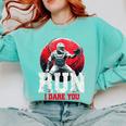 Run I Dare You Baseball Ball Player Catcher Coach Tee Comfort Colors Sweatshirt Butter Run I Dare You Baseball Ball Player Catcher Coach Tee Comfort Colors Sweatshirt Butter