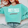 Sarcastic Baseball Mom Mama Baseball Life Premium Comfort Colors Sweatshirt Butter