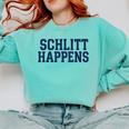 Schlitt Happens NY Bronx I Heart Baseball Apparel Comfort Colors Sweatshirt Butter