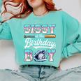 Sissy Of The Birthday Boy Baseball Ice Cream Drip Matching Comfort Colors Sweatshirt Butter Sissy Of The Birthday Boy Baseball Ice Cream Drip Matching Comfort Colors Sweatshirt Butter
