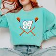 Six Seven 67 Baseball Birthday Boy Men Kids Boys Comfort Colors Sweatshirt Butter Six Seven 67 Baseball Birthday Boy Men Kids Boys Comfort Colors Sweatshirt Butter