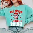 Six Seven 67 Bruh 6 7 Meme Valentine Baseball Drip Boys Kids Comfort Colors Sweatshirt Butter Six Seven 67 Bruh 6 7 Meme Valentine Baseball Drip Boys Kids Comfort Colors Sweatshirt Butter