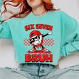 Six Seven 67 Bruh Baseball Valentine’s Day Teens Boys Kids Comfort Colors Sweatshirt Butter Six Seven 67 Bruh Baseball Valentine’s Day Teens Boys Kids Comfort Colors Sweatshirt Butter