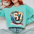 Six Seven Baseball Lifestyle 67 Meme Gen Alpha Slang Premium Tri-Blend Comfort Colors Sweatshirt Butter