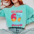 Six Seven Bruh 67 Ice Cream Drip Baseball For Men Women Kids Comfort Colors Sweatshirt Butter