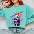 Skeleton Baseball Drip Boy Youth Dripping Baseball Halloween Comfort Colors Sweatshirt Butter Skeleton Baseball Drip Boy Youth Dripping Baseball Halloween Comfort Colors Sweatshirt Butter