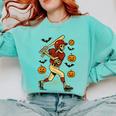 Skeleton Halloween Baseball Boys Men Kids Toddler Comfort Colors Sweatshirt Butter Skeleton Halloween Baseball Boys Men Kids Toddler Comfort Colors Sweatshirt Butter