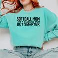 Softball Mom Like A Baseball Mom But Smarter Comfort Colors Sweatshirt Butter Softball Mom Like A Baseball Mom But Smarter Comfort Colors Sweatshirt Butter