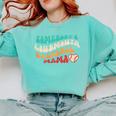 Somebody's Loudmouth Baseball Mama Baseball Mom Fan Comfort Colors Sweatshirt Butter Somebody's Loudmouth Baseball Mama Baseball Mom Fan Comfort Colors Sweatshirt Butter