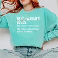 Sport Definition Baseball Soccer Benchwarmer Blues Comfort Colors Sweatshirt Butter
